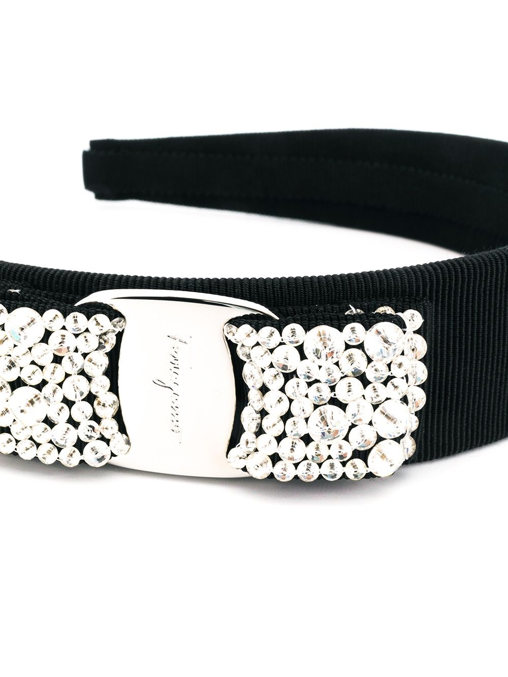 crystal-embellished headband - 3