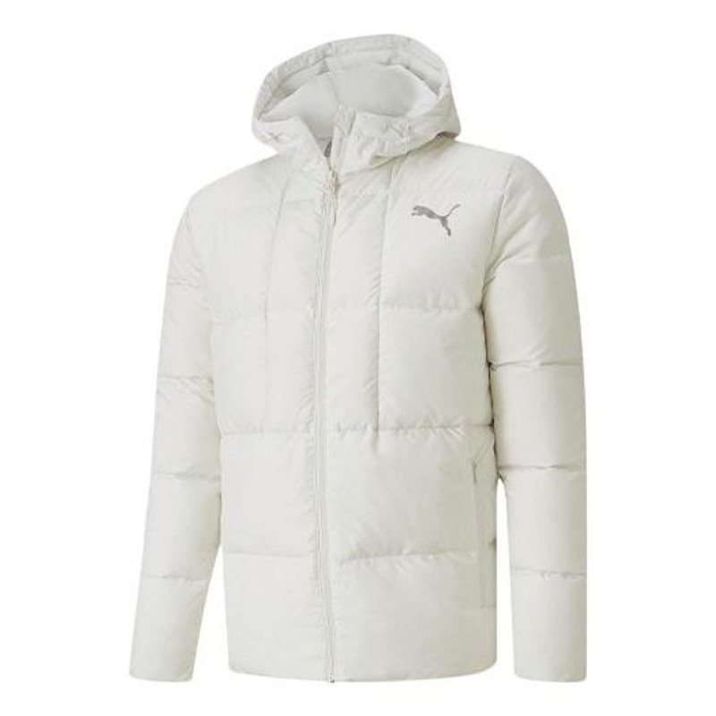 PUMA Essentials 다운 재킷 '화이트 그레이' 585534-05 - 1