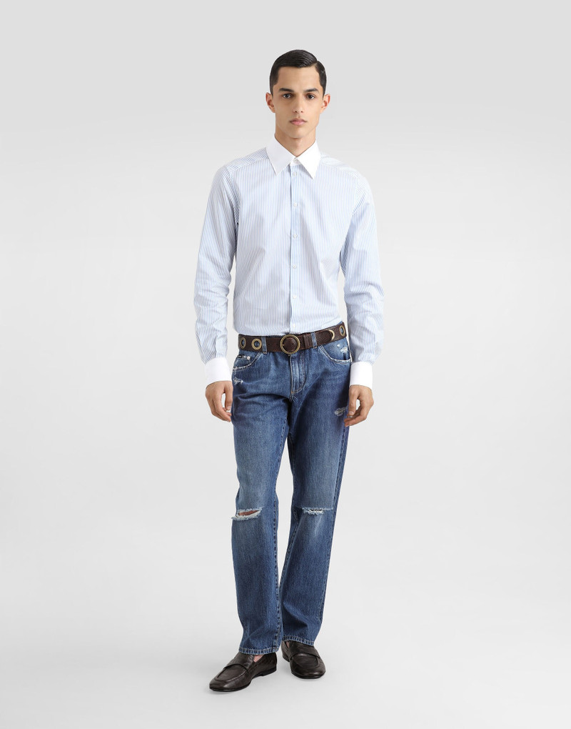 Dolce & Gabbana Striped cotton shirt outlook