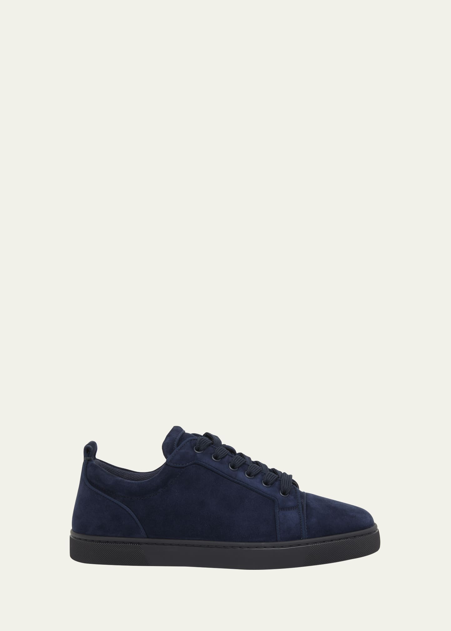 Men's Louis Junior Suede Red Sole Sneakers - 1