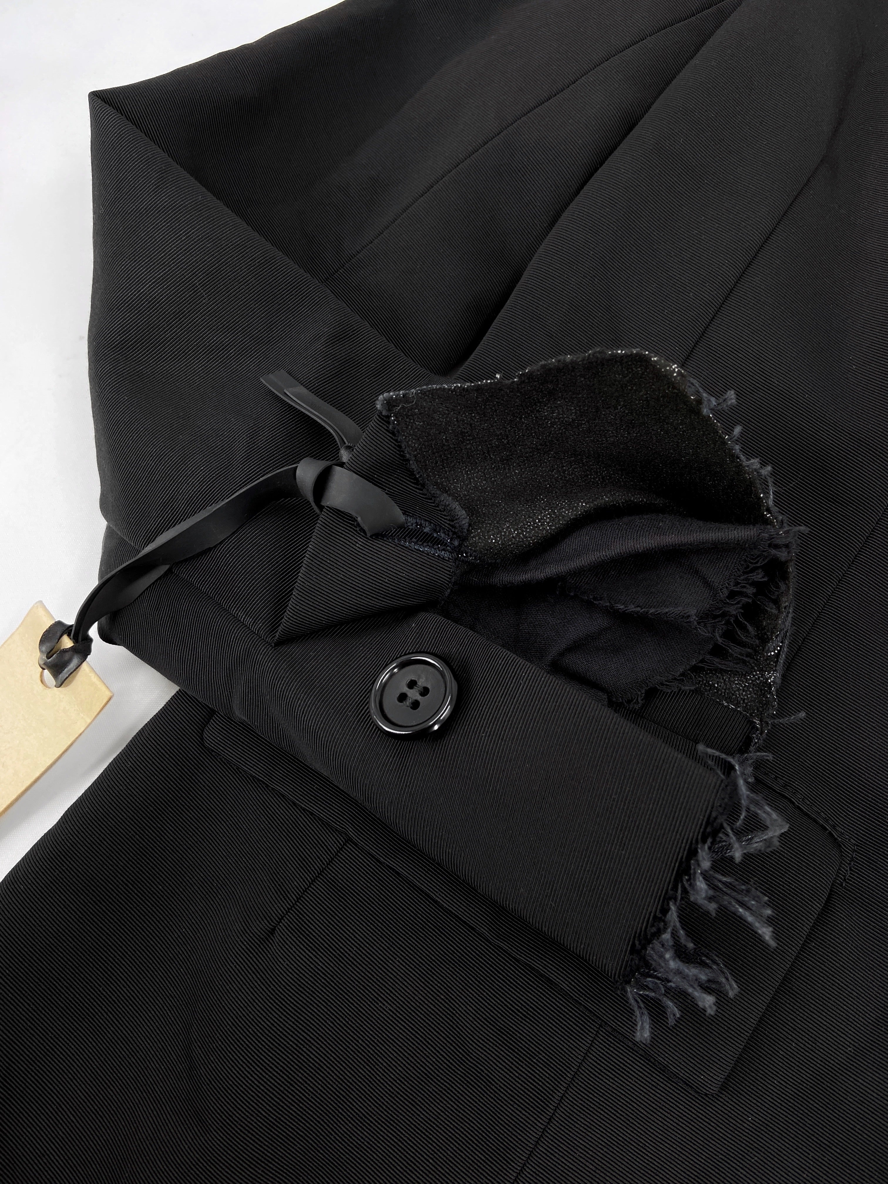 zOthers - BWNT Elena Dawson 2014 Black Classic Silk Blazer XS - 17