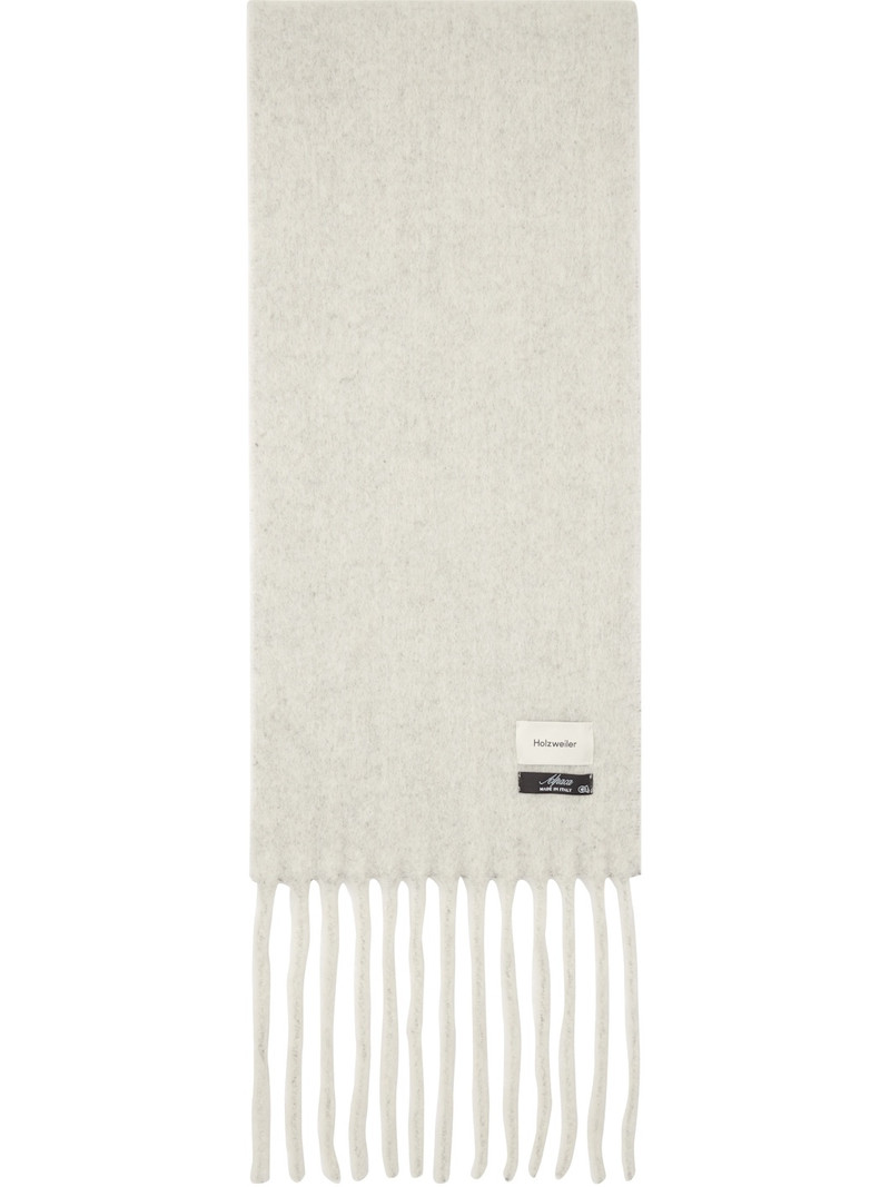 Holzweiler Gray Aster Solid Scarf outlook