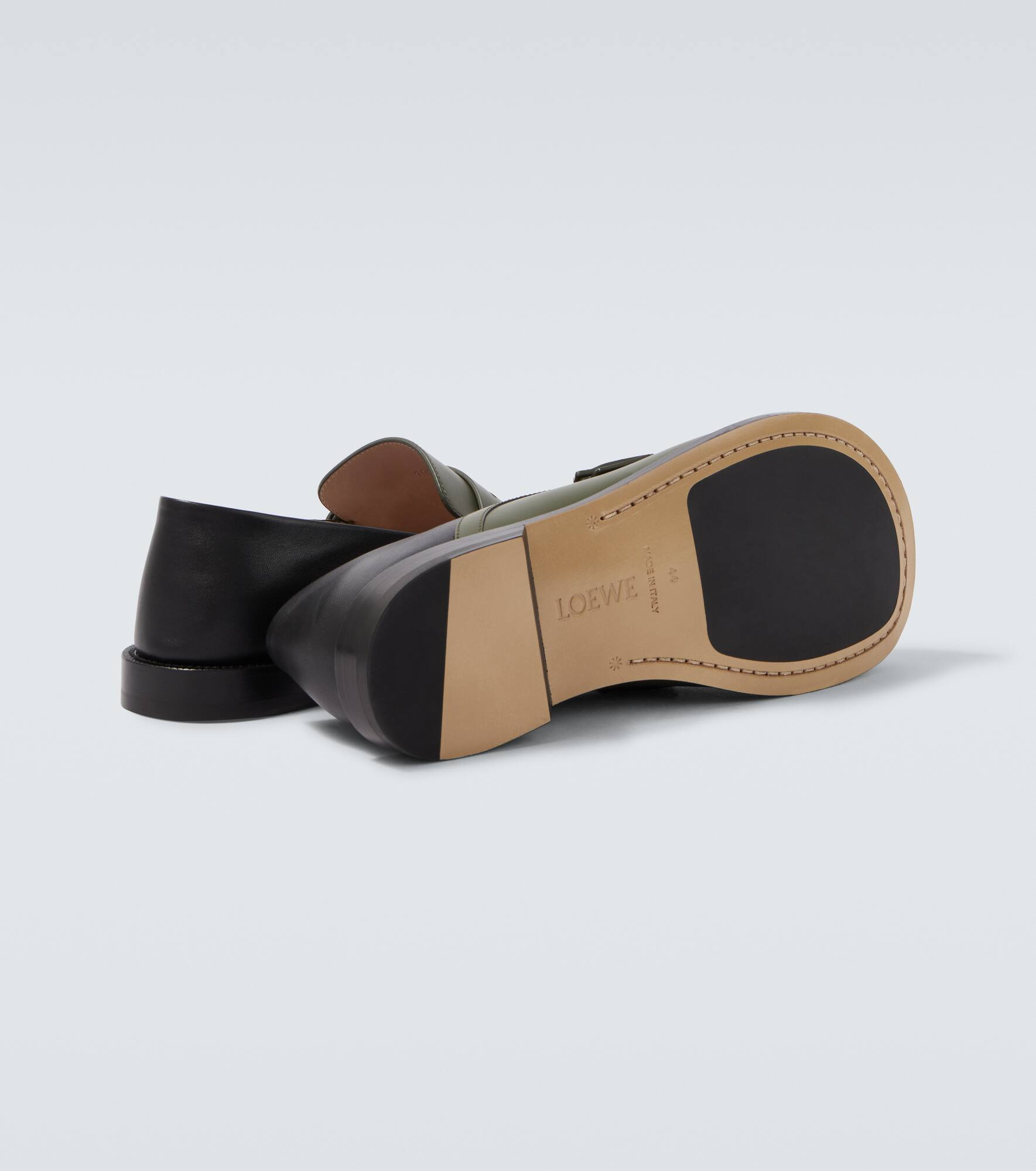 Campo leather penny loafers - 7