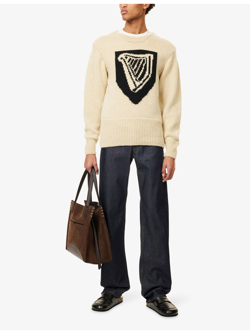 JW Anderson JW Anderson x Guinness Shield Harp Wool Jumper outlook