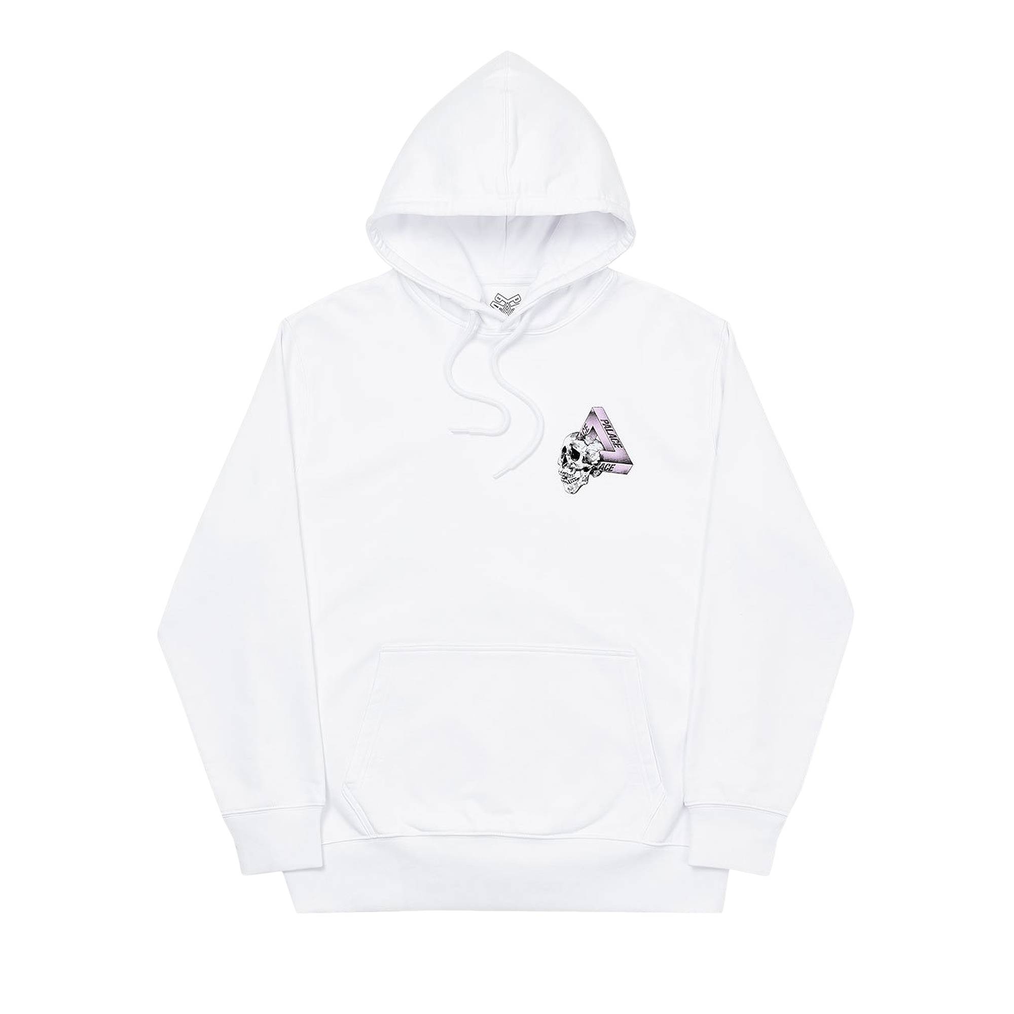 Palace Tri-Crusher Hood 'White' - 1