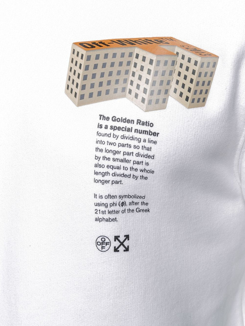 Rationalism print T-shirt 5
