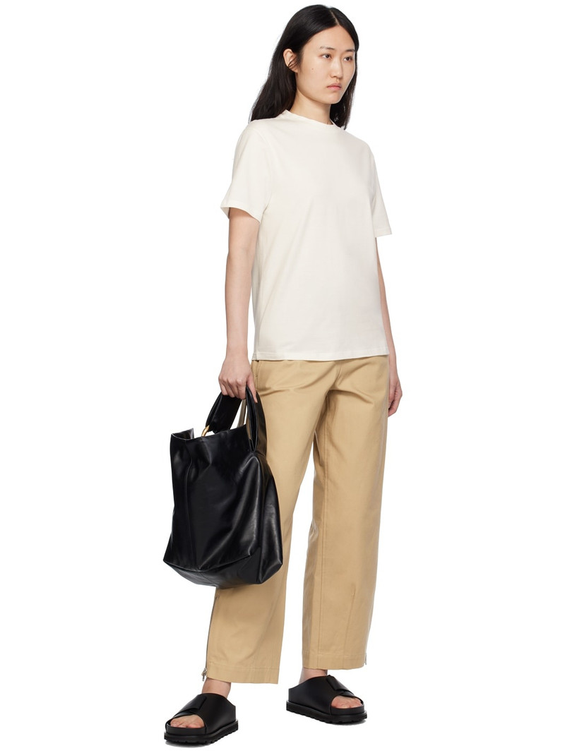 Jil Sander Beige Tailored Trousers outlook