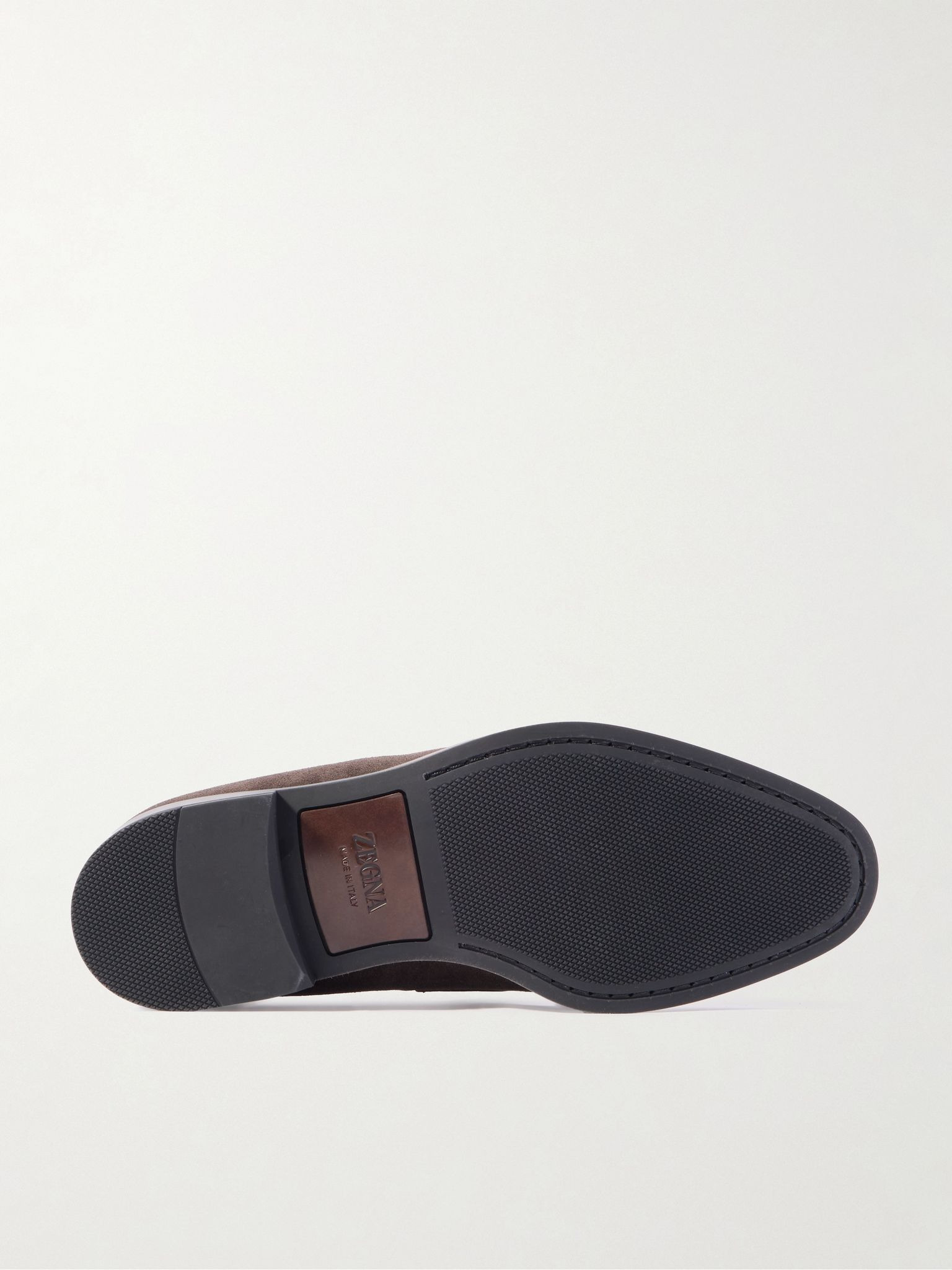 New Classic Suede Penny Loafers Brown - 3