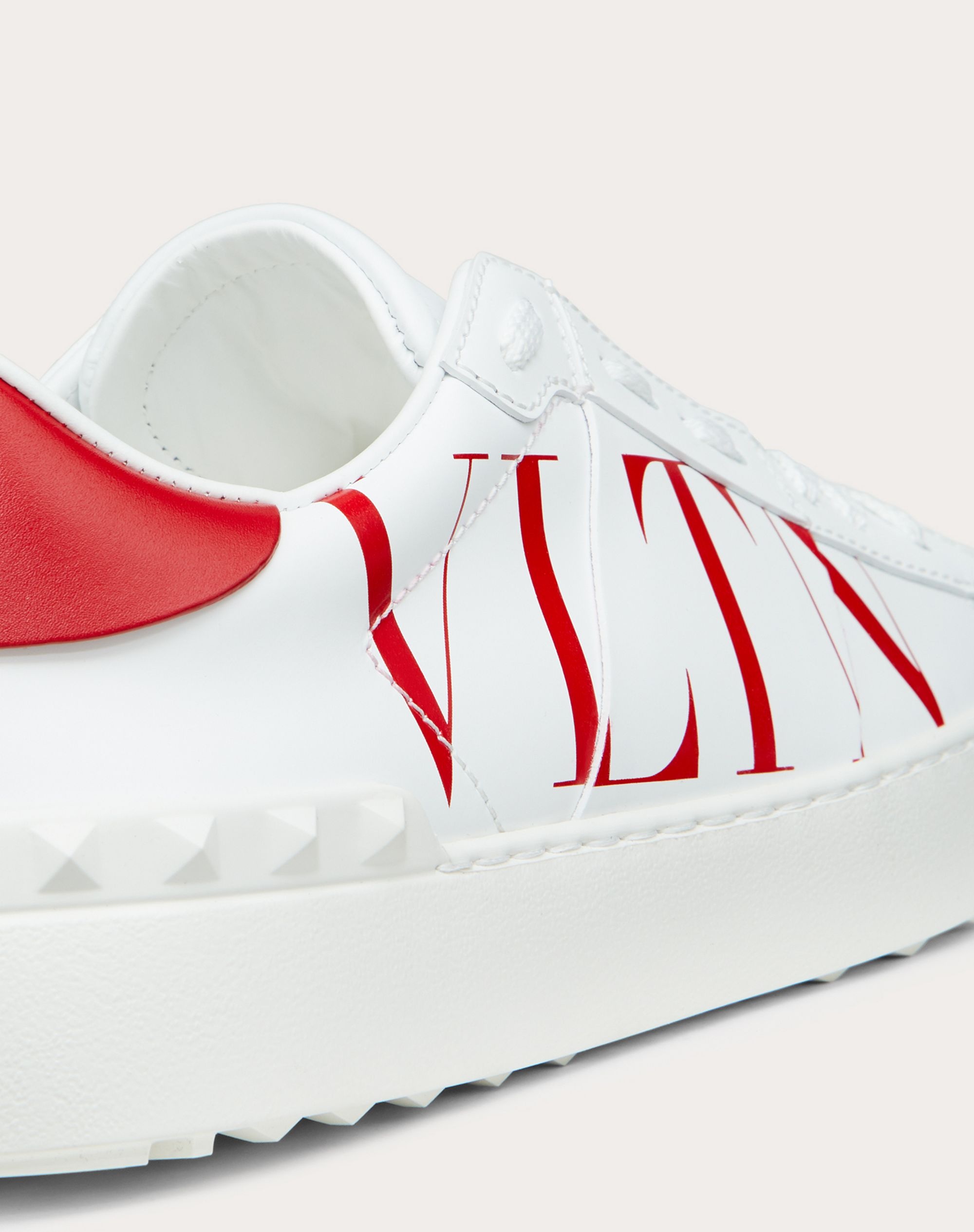 VLTN Open Sneaker in Calfskin Leather - 5