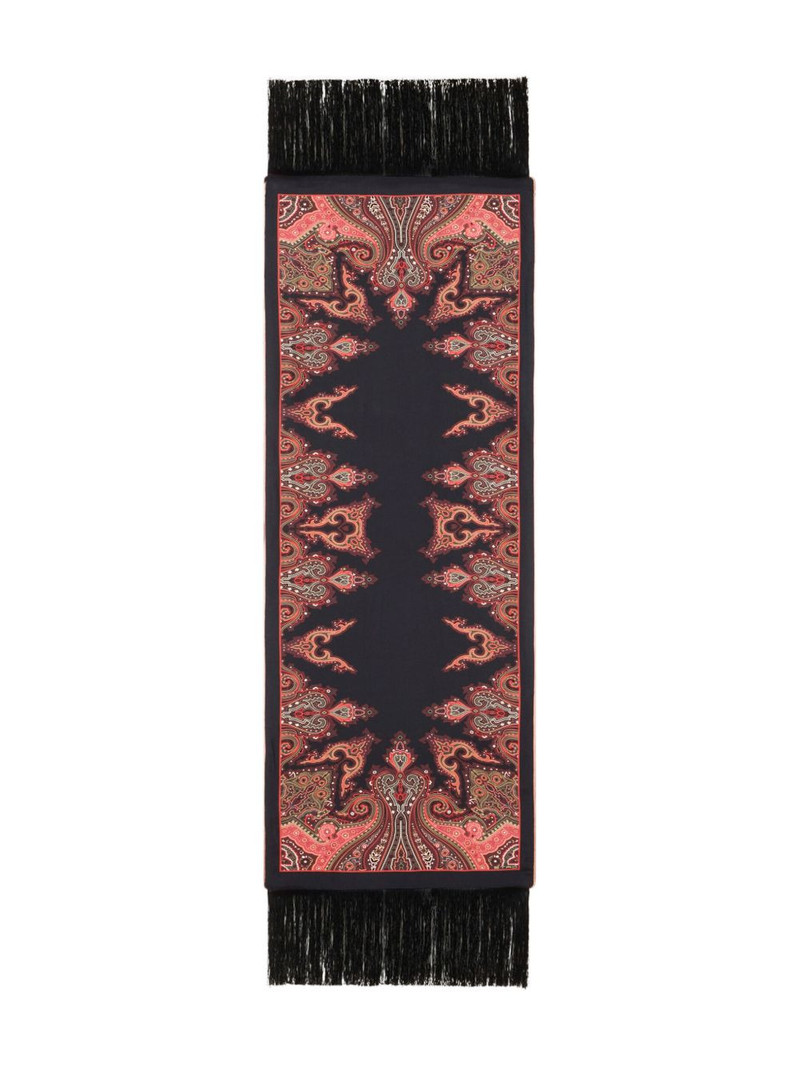 geometric silk scarf 1