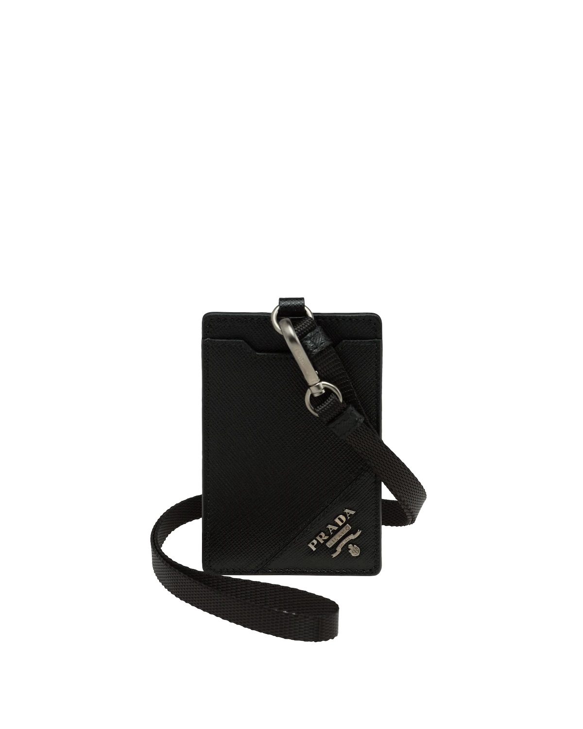 Saffiano Leather Badge Holder - 1