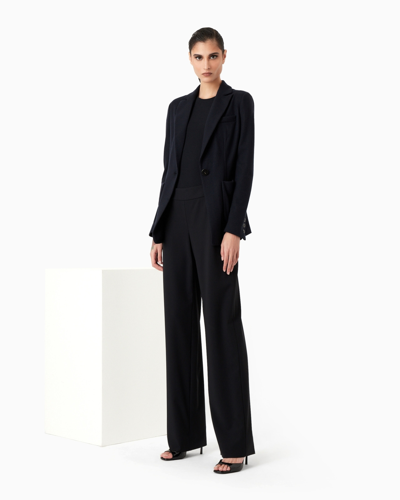 Links-stitch viscose long-sleeved jumper - 4