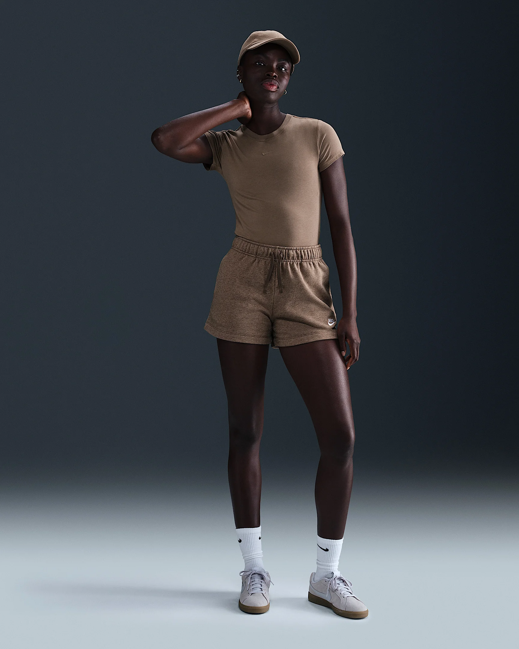 Nike Sportswear Club Fleece Women's Mid-Rise Shorts - 1