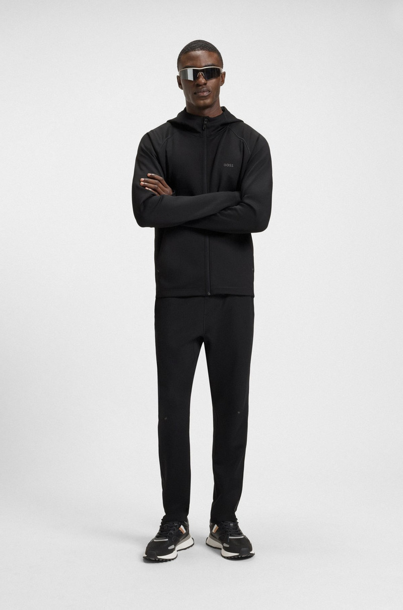 BOSS ACTIVE TRACKSUIT BOTTOMS IN STRETCH FABRIC WITH MOISTURE MANAGEMENT outlook