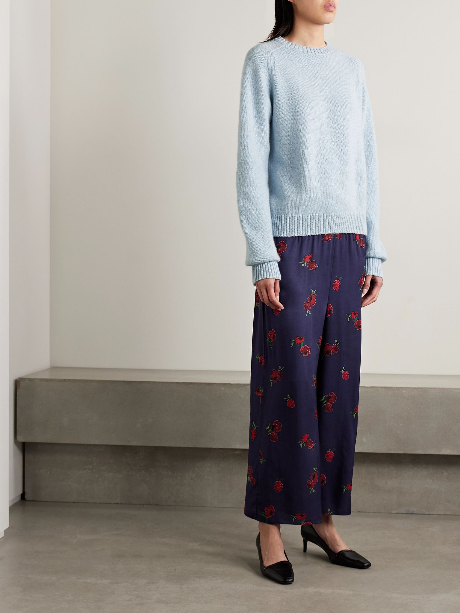 Nera cashmere sweater Light blue - 2