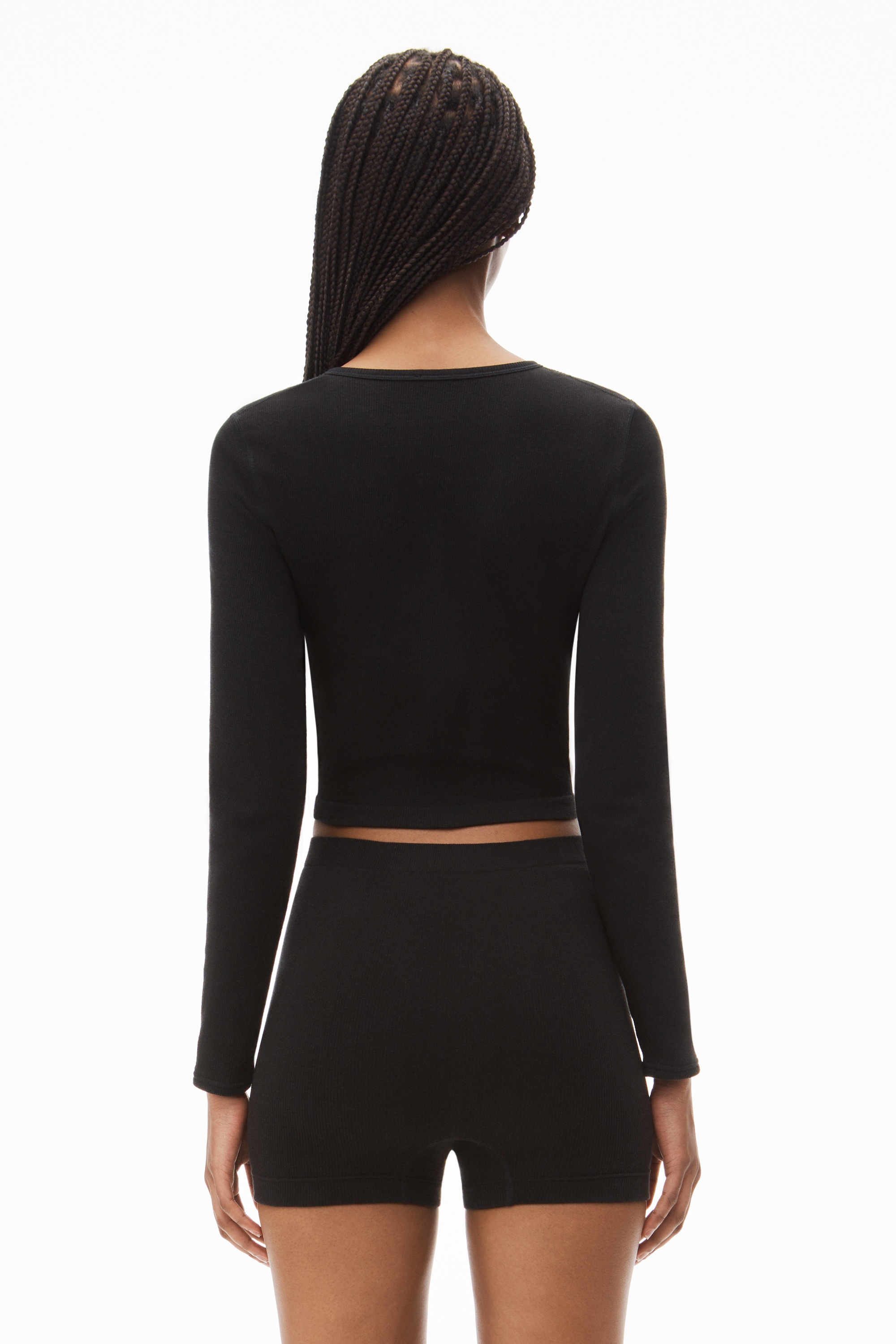 cardigan in seamless rib-knit - 5
