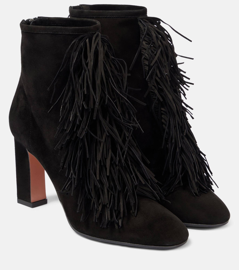 Gytane 85 suede ankle boots 1