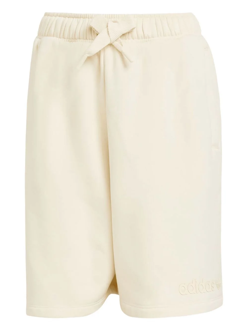 elastic-waistband logo shorts - 1