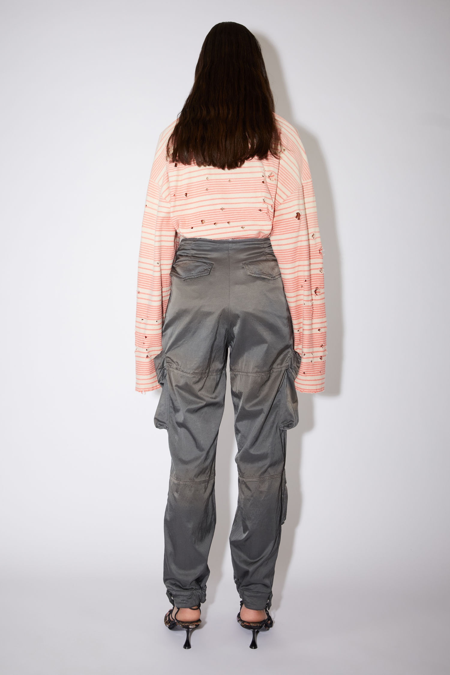 Casual trousers - Dusty purple - 3