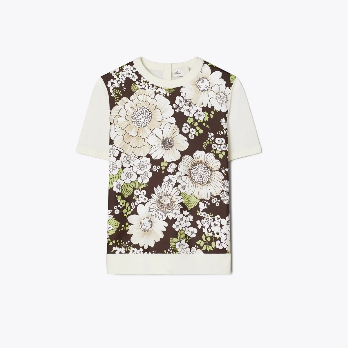 Silk-Front Wool Top - 1