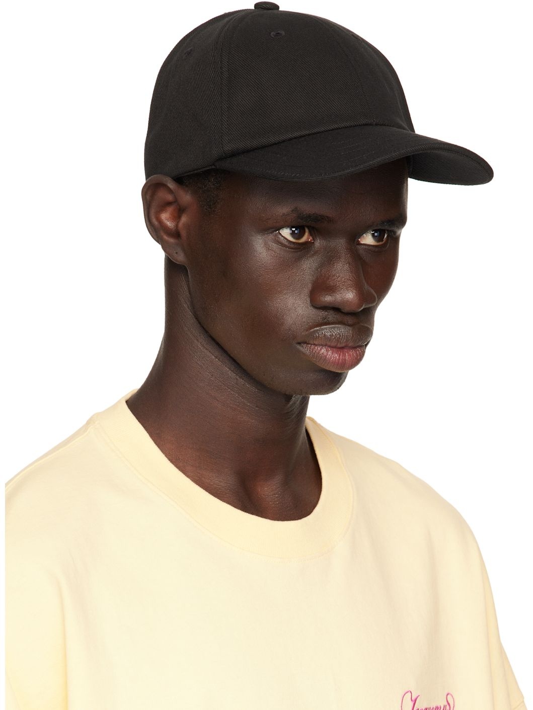 Black 'The Jacquemus' Cap - 2