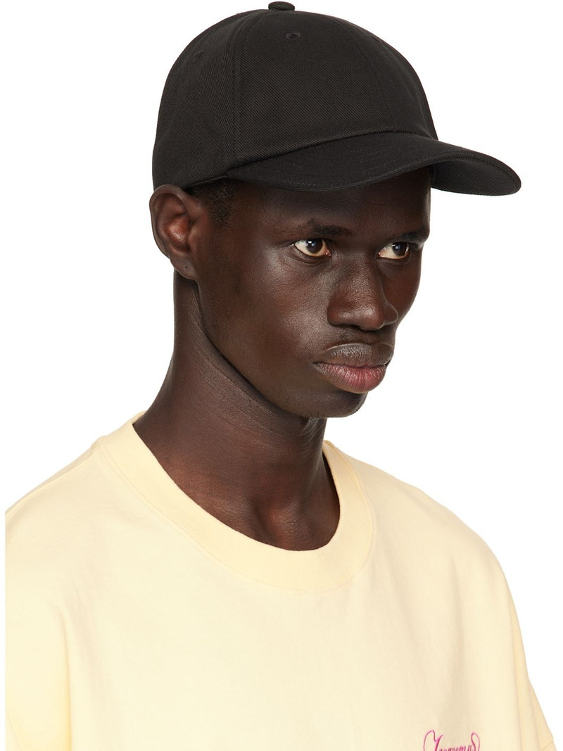 JACQUEMUS Black 'The Jacquemus' Cap outlook
