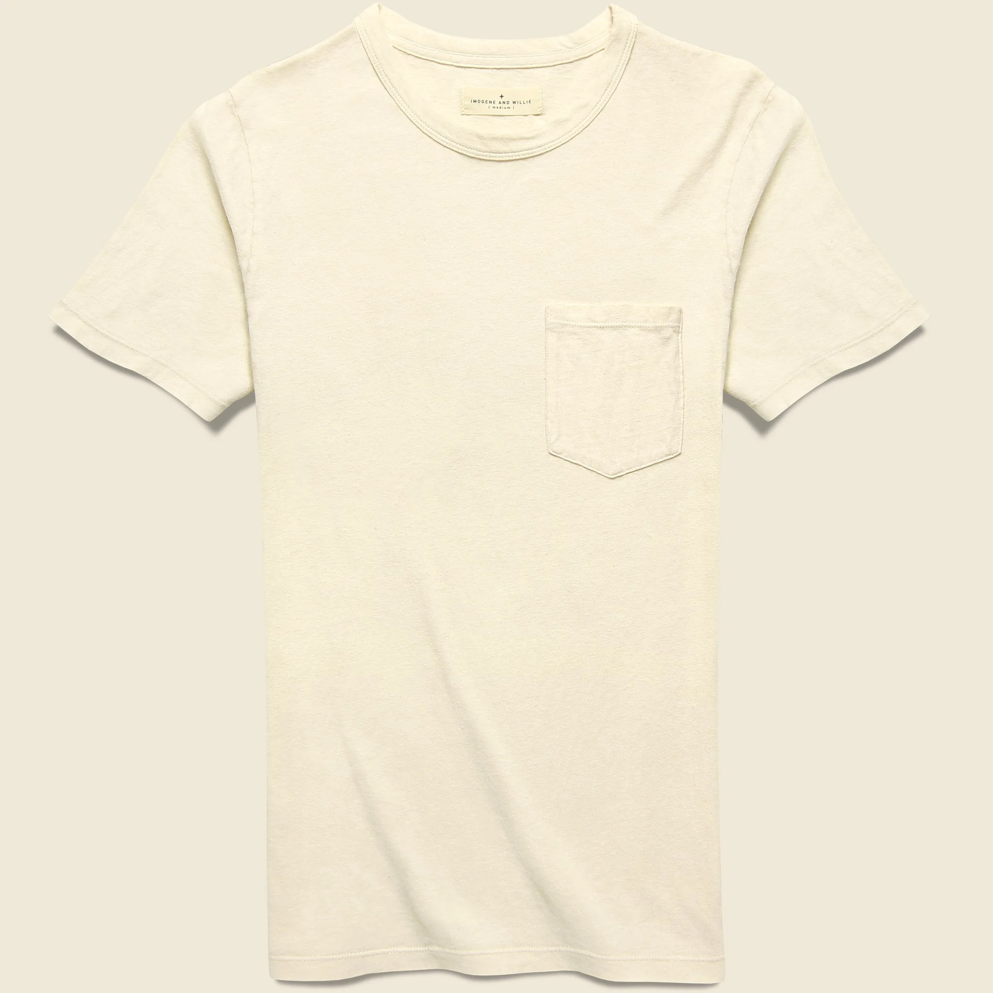 Pocket Tee - Vintage White - 1