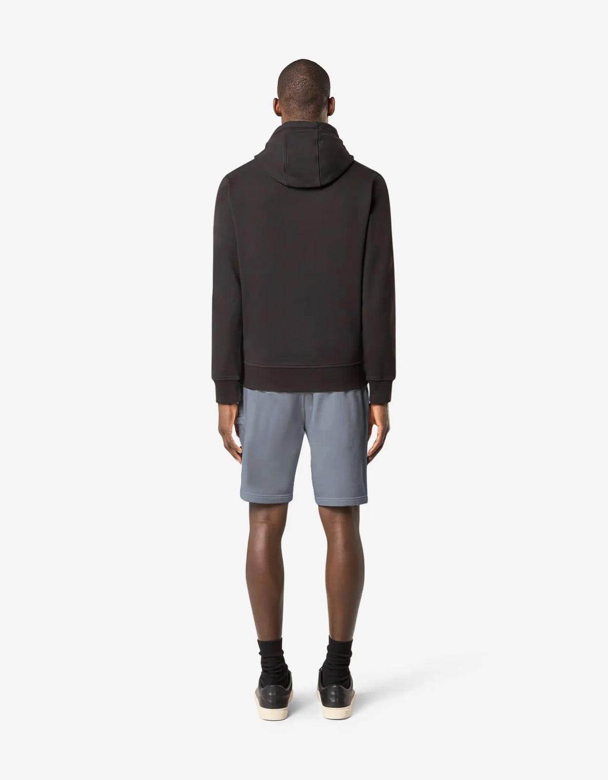 Stone Island Avio Blue Cargo Sweat Shorts - 4