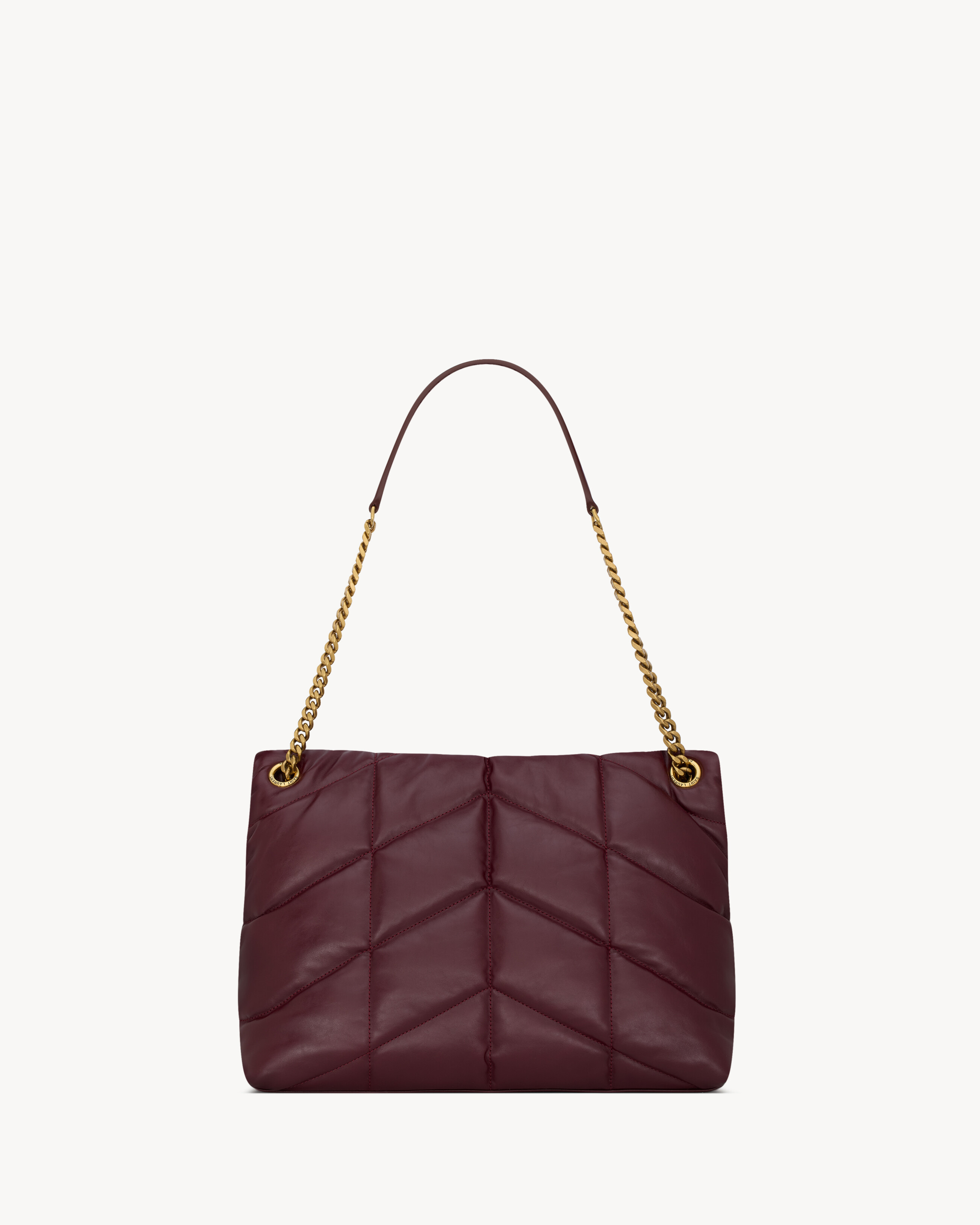 PUFFER MEDIUM IN SHINY LEATHER - 2