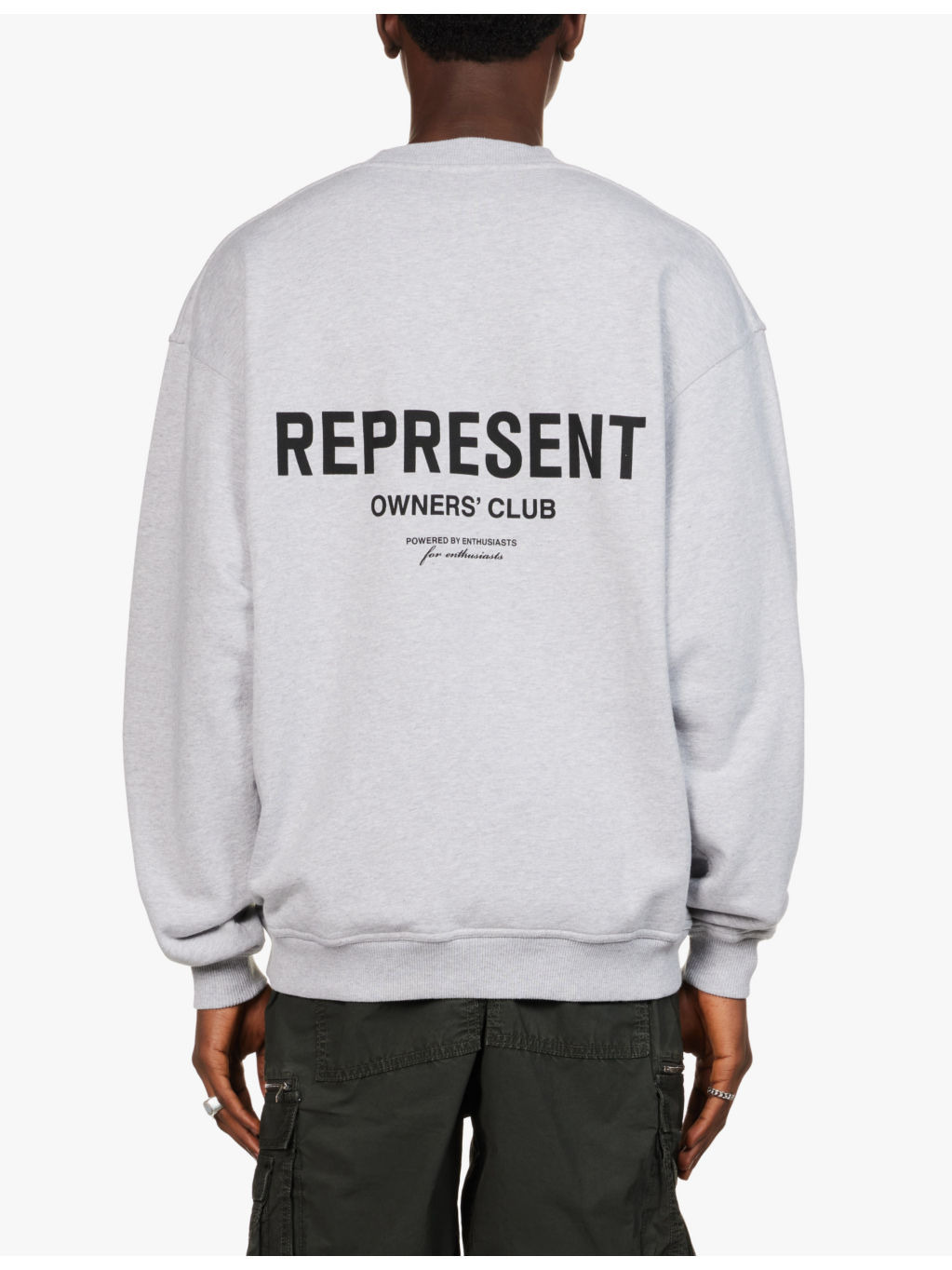 Owners' Club graphic-print relaxed-fit cotton-jersey sweatshirt - 4
