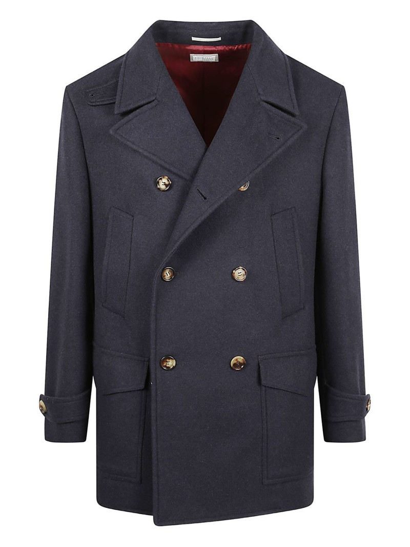 double-breasted button coat 1