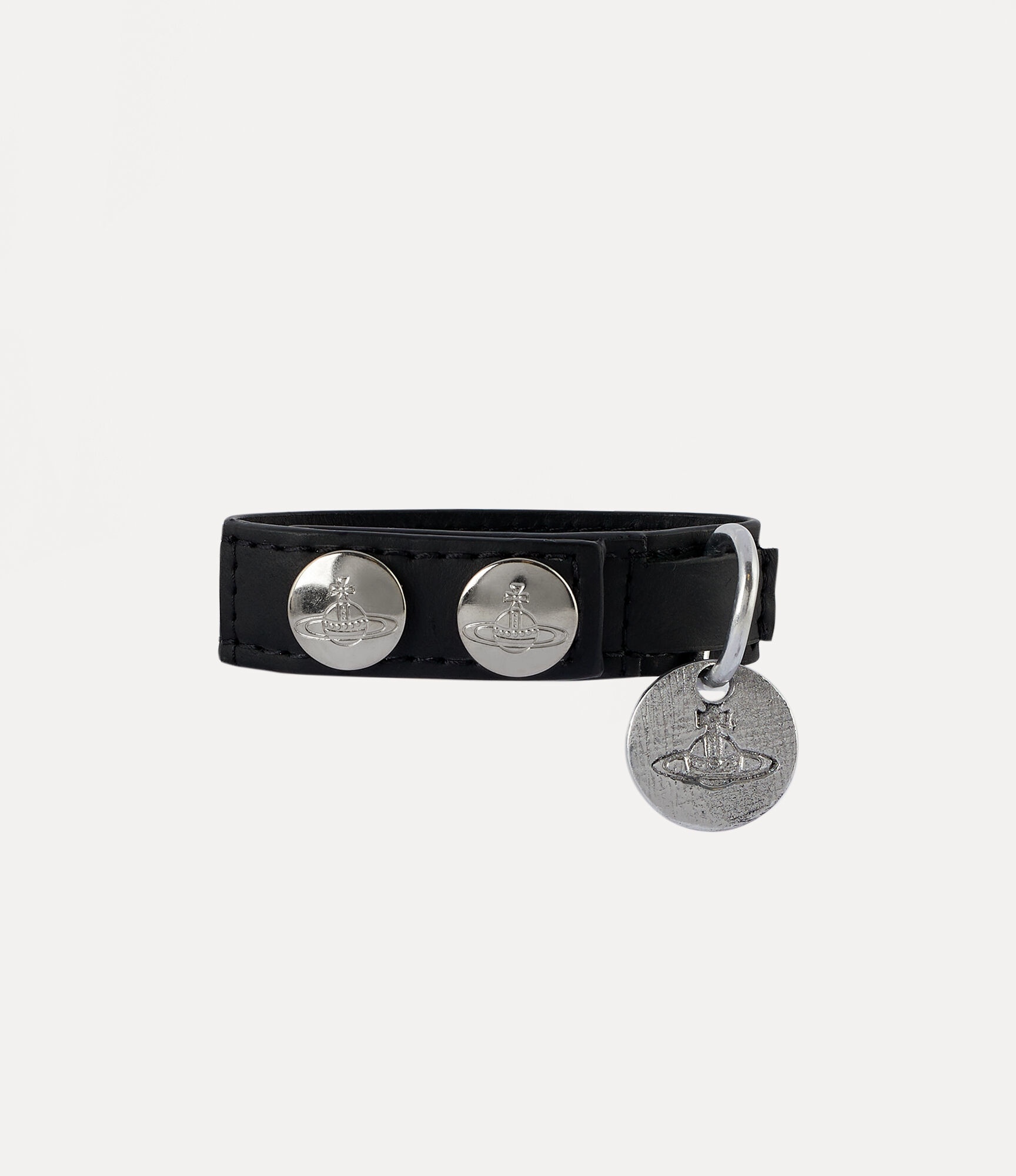 GADGET ORB LEATHER CHARM KEYRING - 1