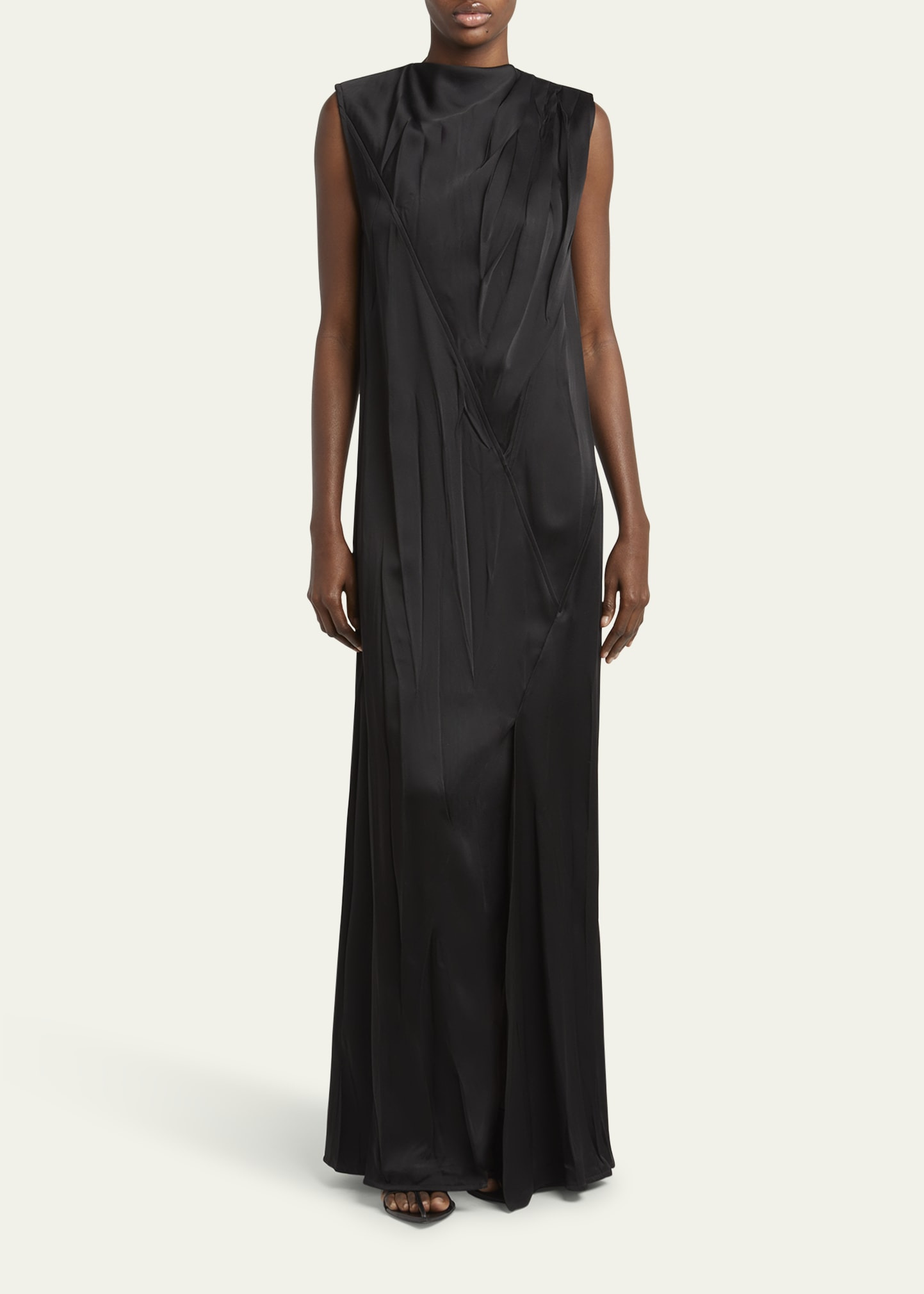 Column Spiral Cut Dress - 2