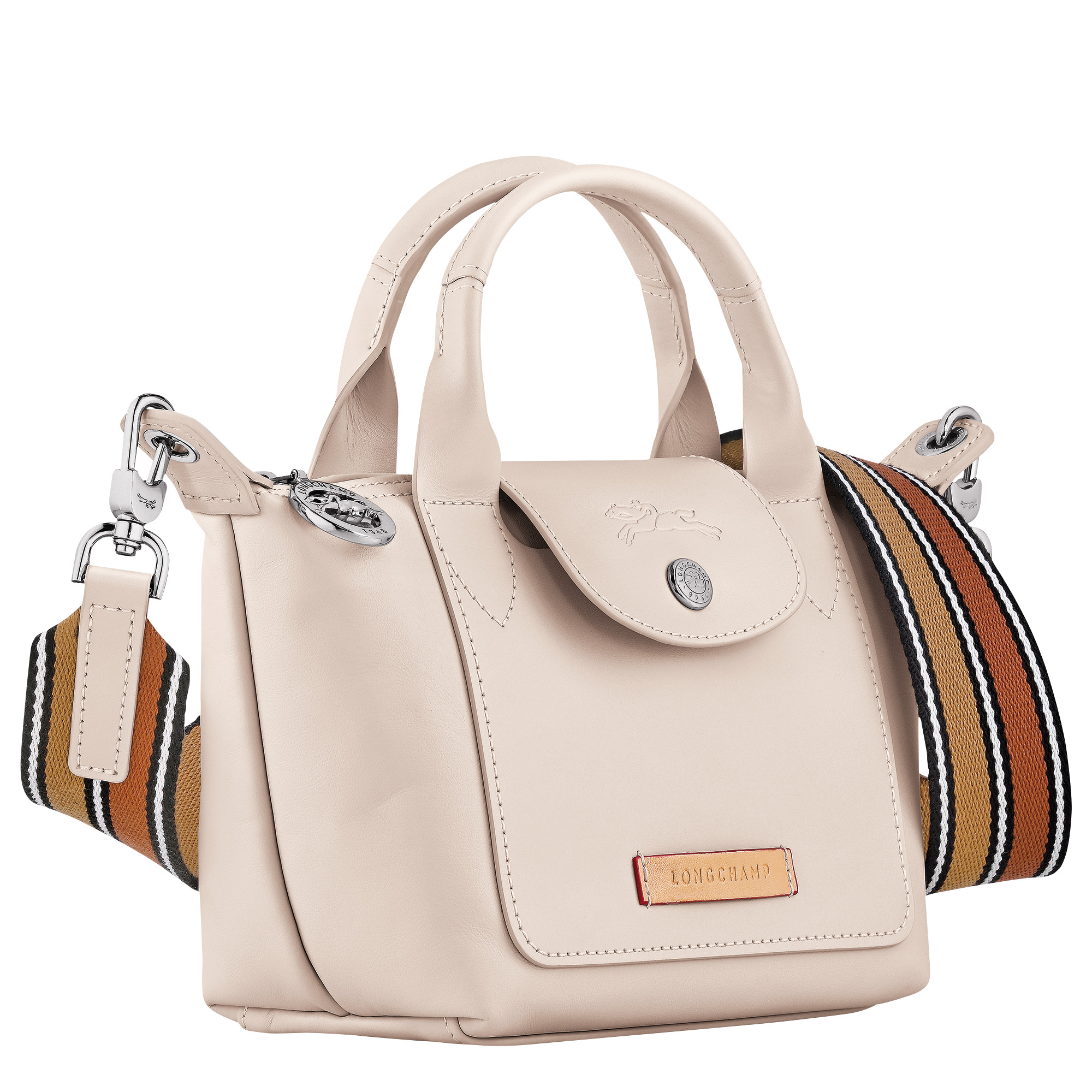 Le Pliage Xtra XS Handbag Paper - Leather - 3