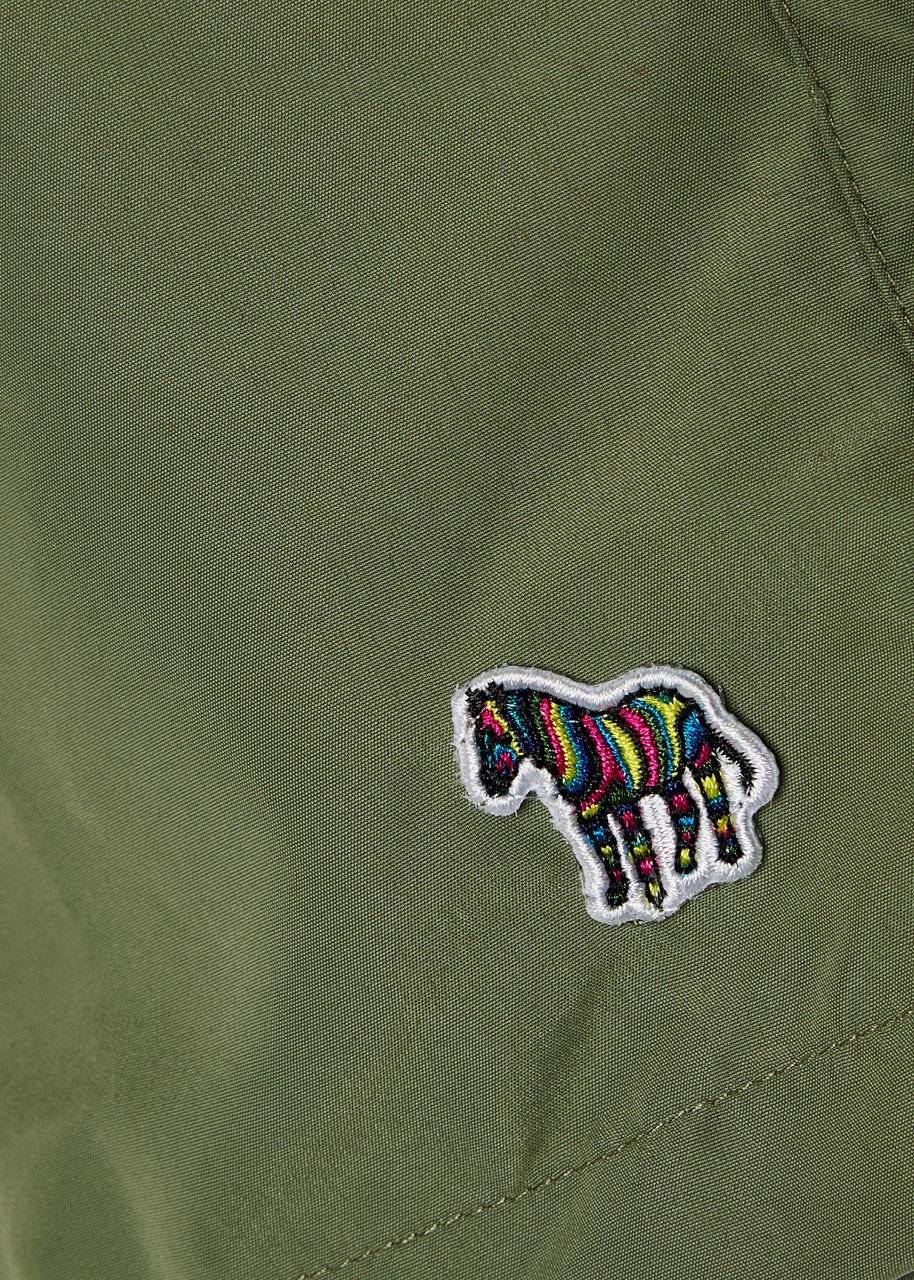 Paul Smith Zebra-appliquéd Shell Swim Shorts - 5