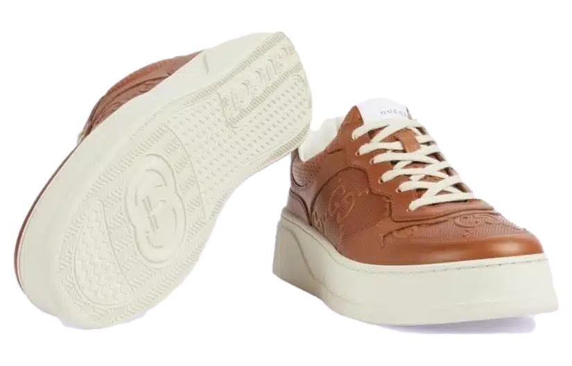 (WMNS) Gucci Chunky B GG Sneakers 'Brown' 726544-AABBV-2742 - 6