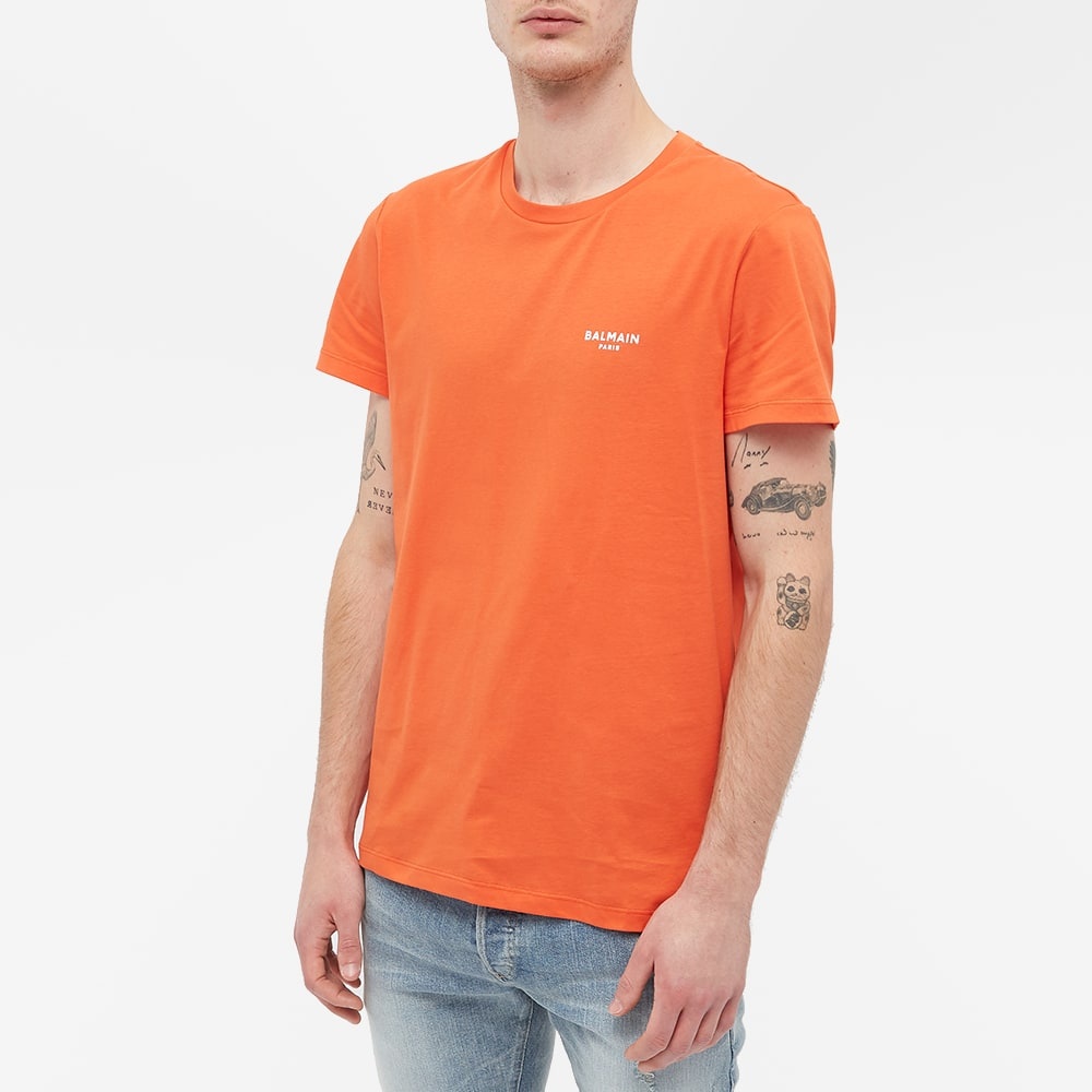 Balmain Eco Small Logo Printed Tee - 3