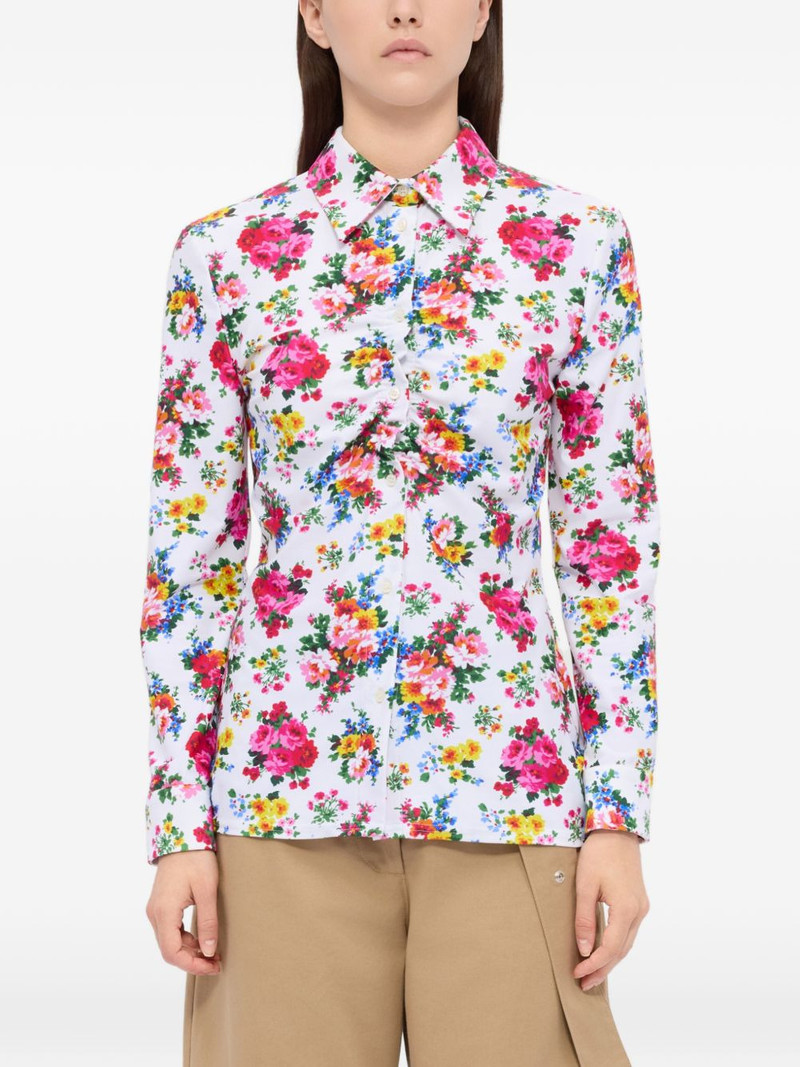 floral-pattern shirt 3