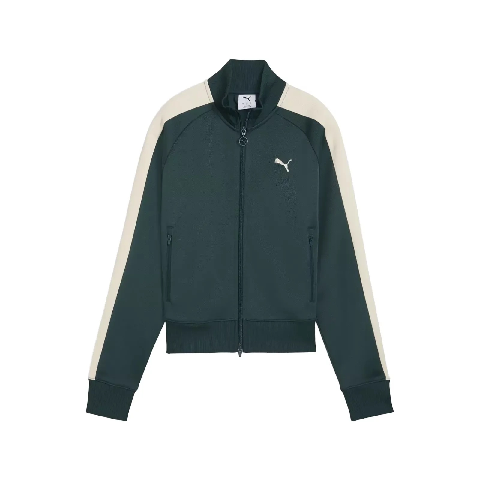 T7 Always On Short Track  Jacket W "Dark Green" - 1