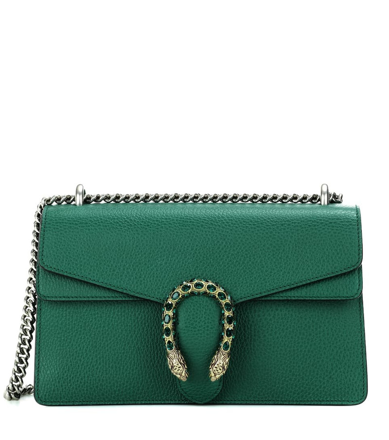 Dionysus leather shoulder bag - 1