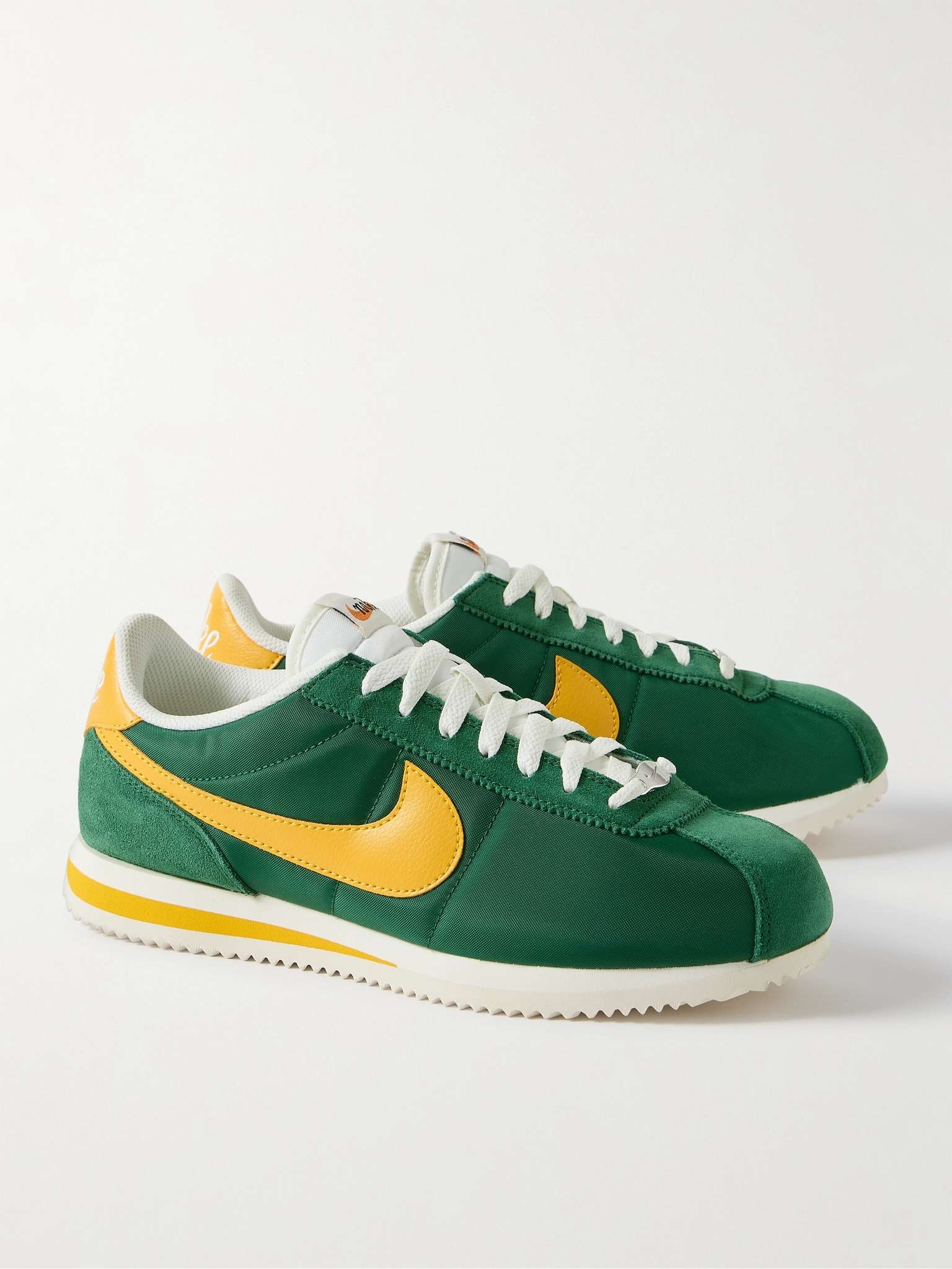 Cortez Leather and Suede-Trimmed Canvas Sneakers - 4