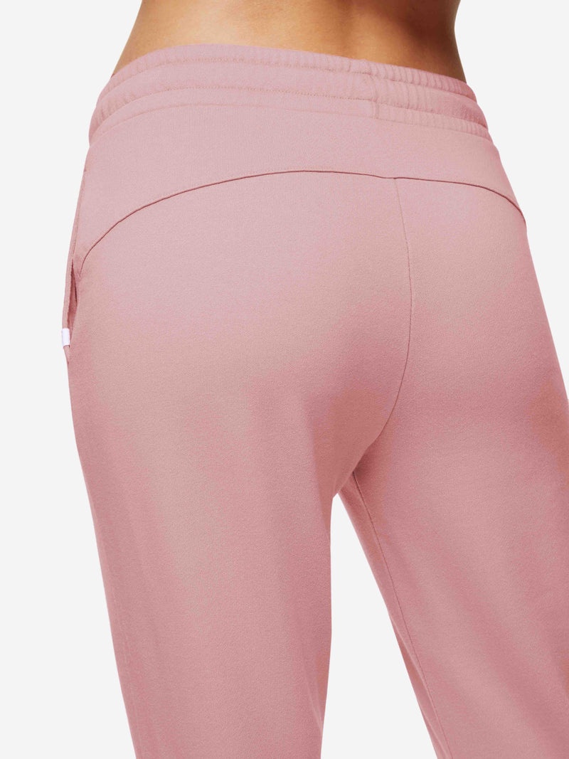 Women's Sweatpants Quinn Cotton Modal Rose Pink - 7