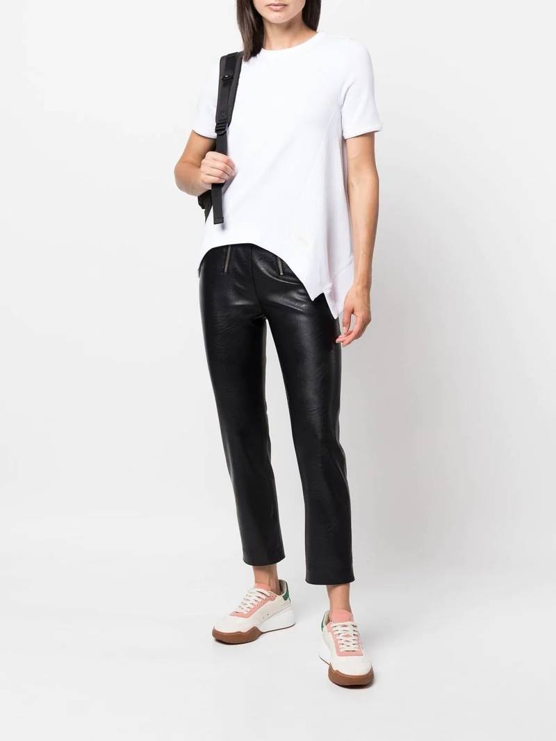 Stella McCartney waterfall-hem T-shirt outlook