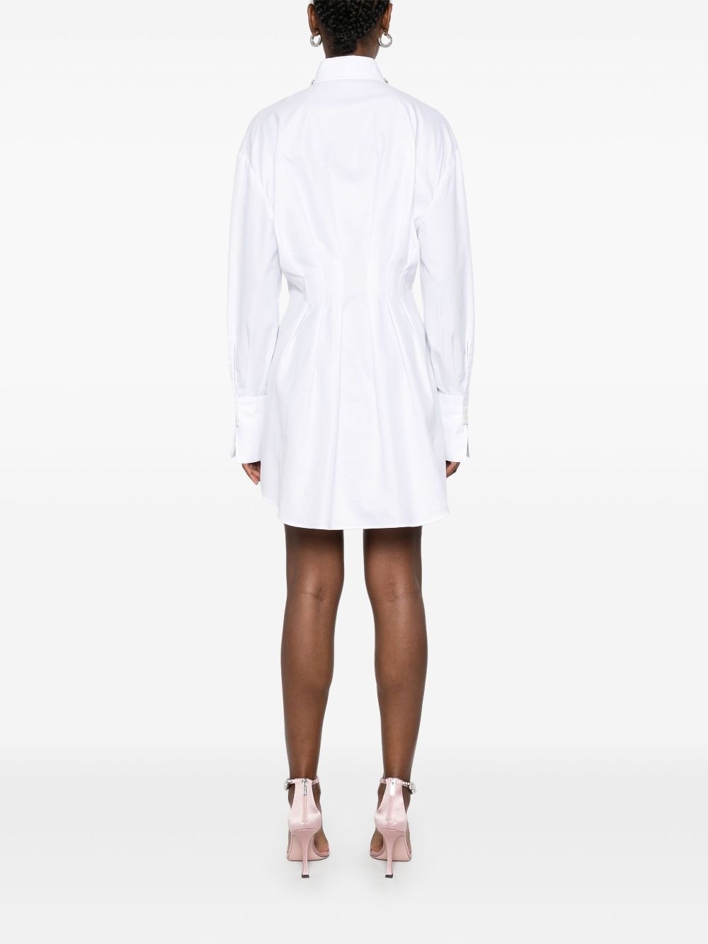 mini shirt dress - 4