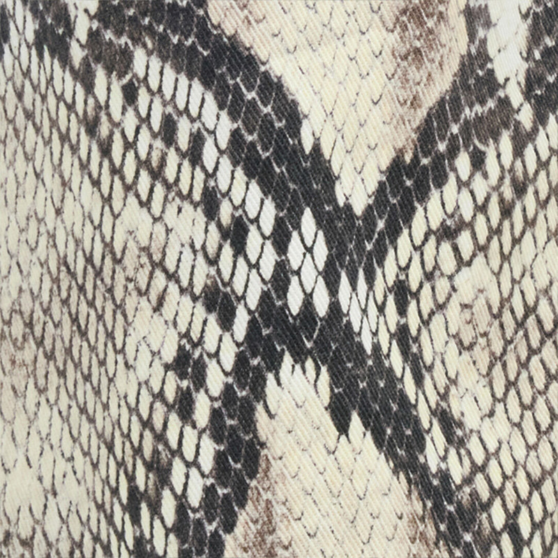 Rock Jeans With Python Print 5