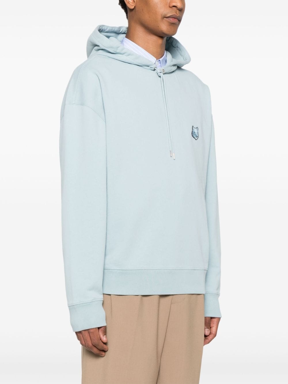 Bold Fox Head-patch hoodie - 3