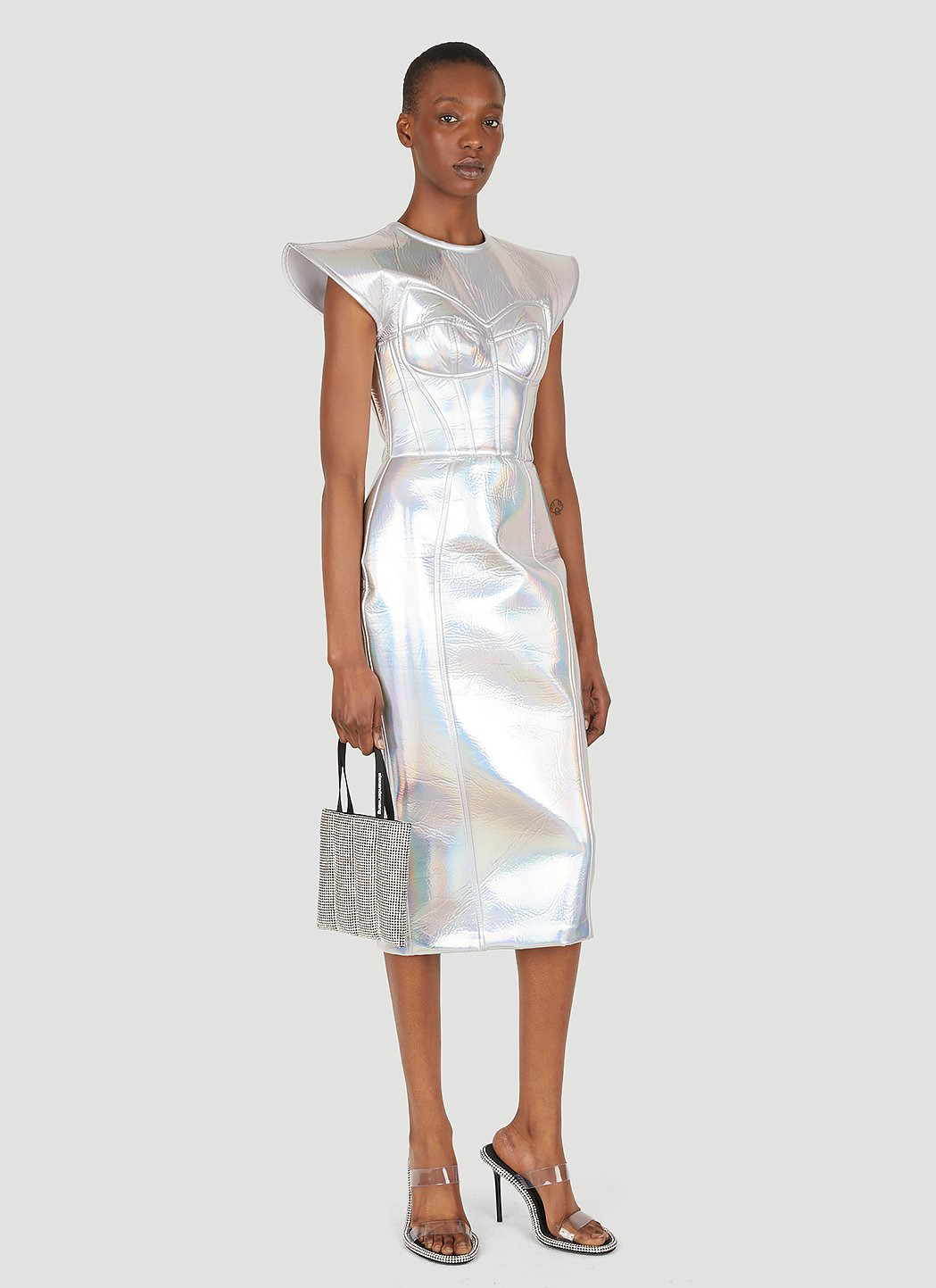 Dolce & Gabbana Women Metallic Bustier Dress - 2