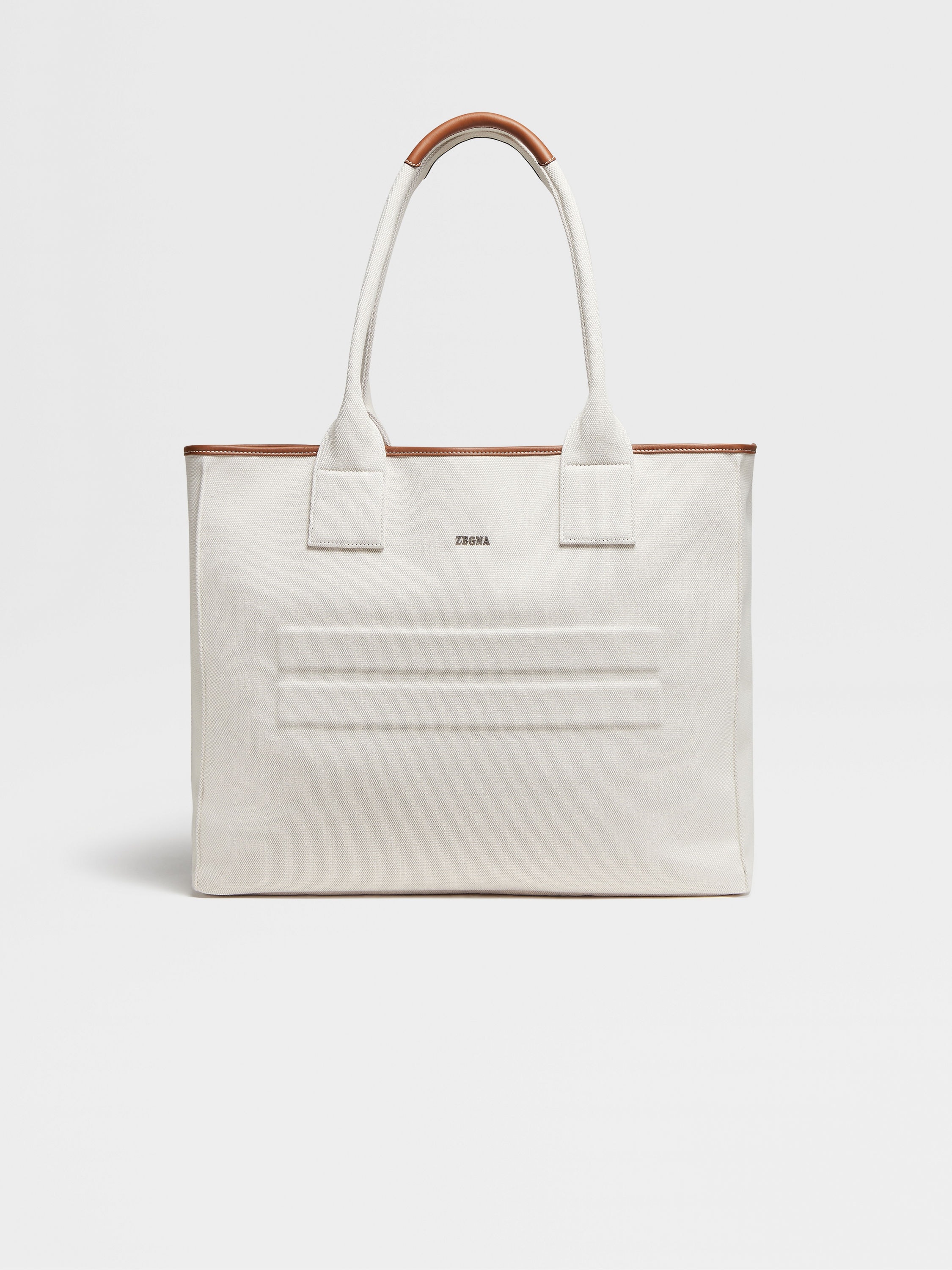 OFF WHITE COTTON TOTE BAG - 1