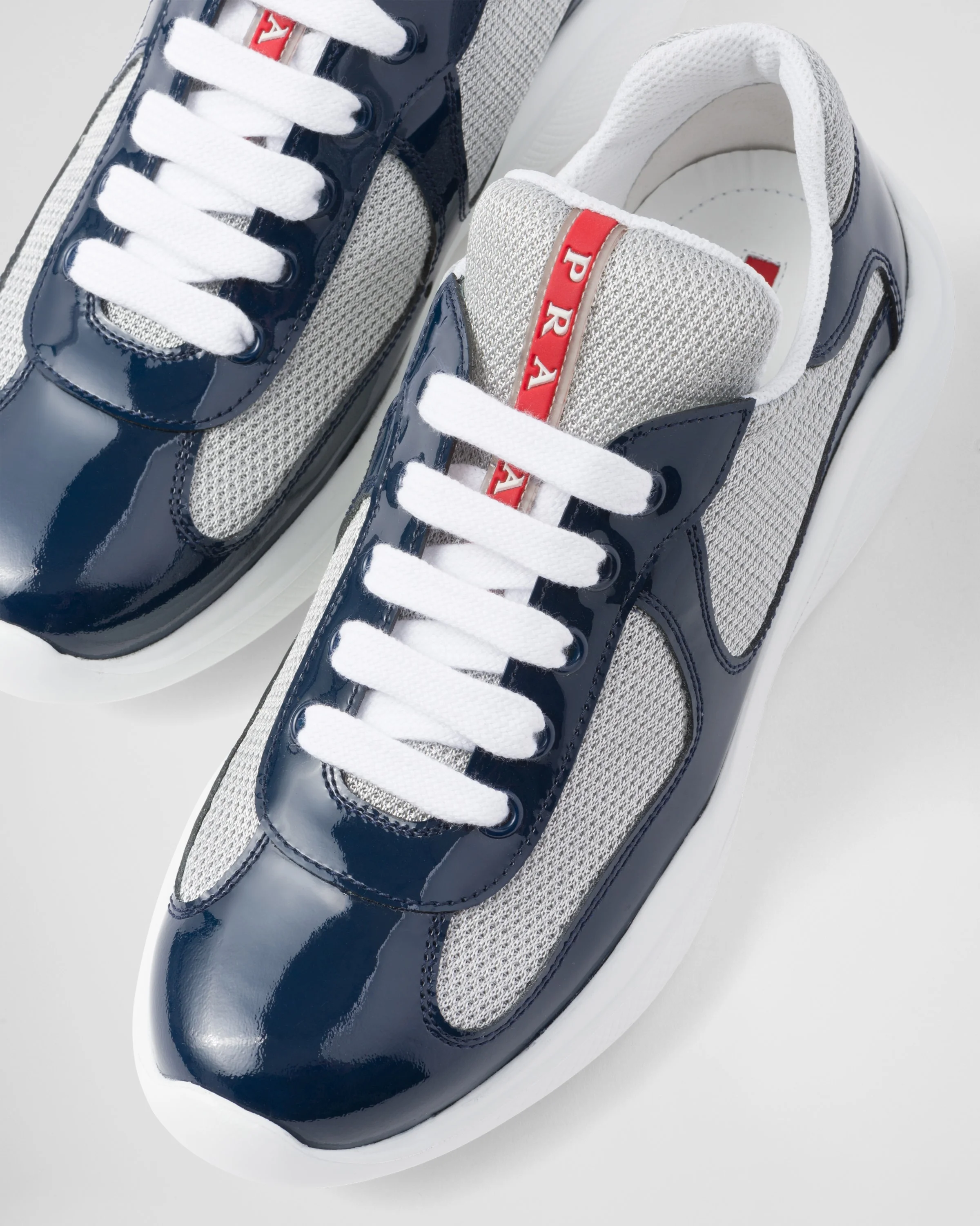 Prada Prada America's Cup biker fabric sneakers | REVERSIBLE