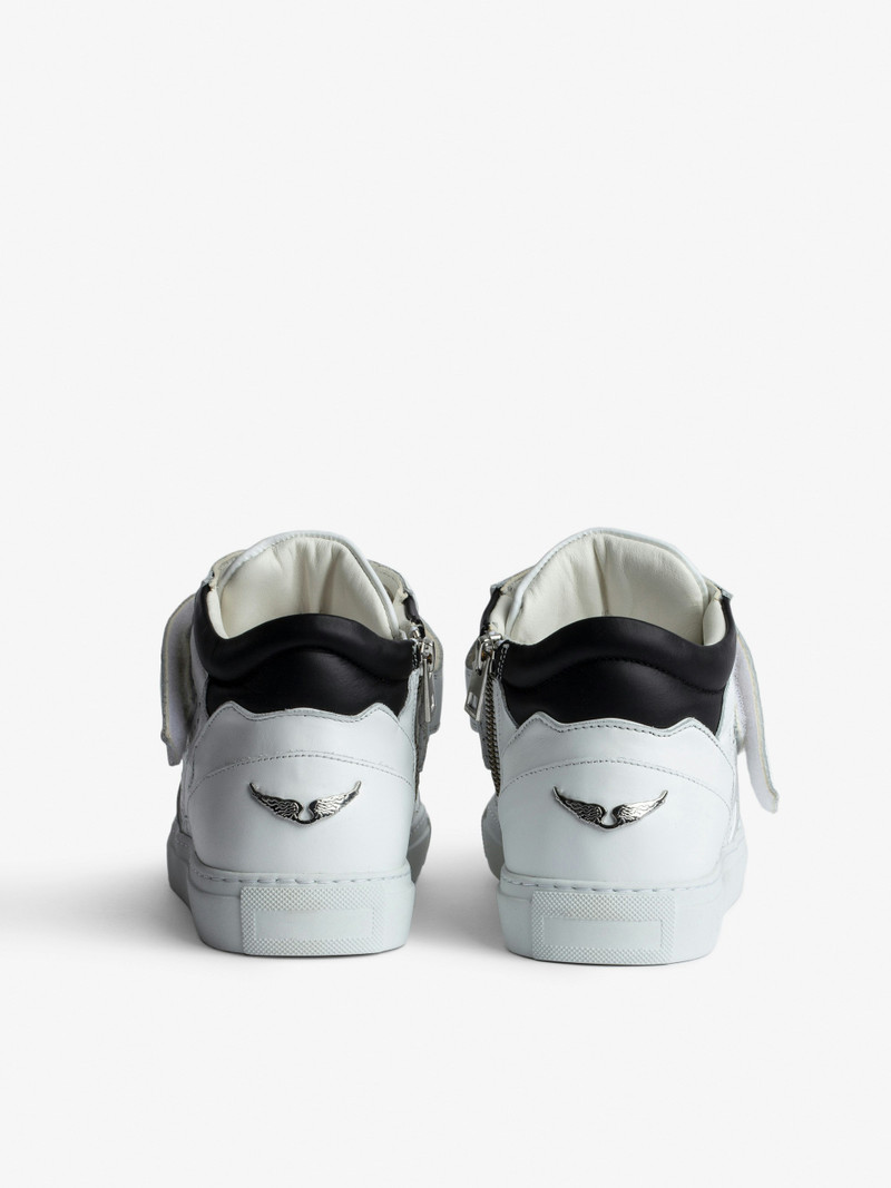 ZV1747 Mid Flash Smooth Sneakers 4